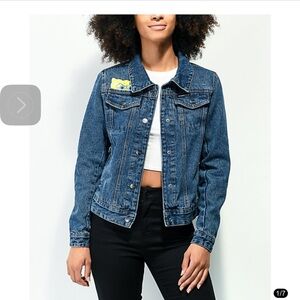 Denim Jacket sponge bob members only